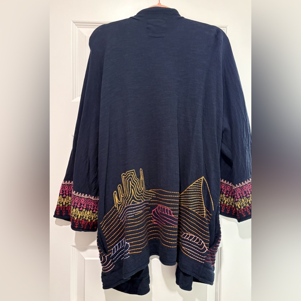 Johnny Was BIYA SHORT KIMONO Limited Edition - Picture 4 of 11